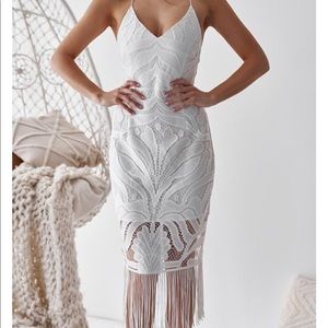 Two Sisters The Label Khaleesi Dress White- Size 4